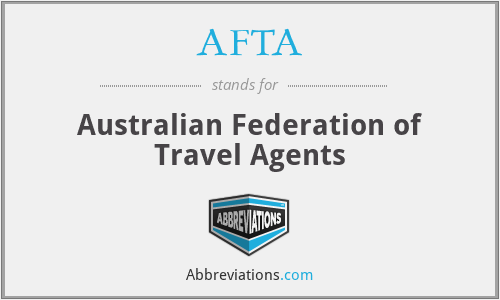 AFTA - Australian Federation of Travel Agents