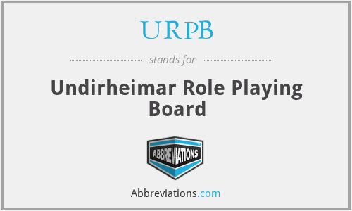 URPB - Undirheimar Role Playing Board