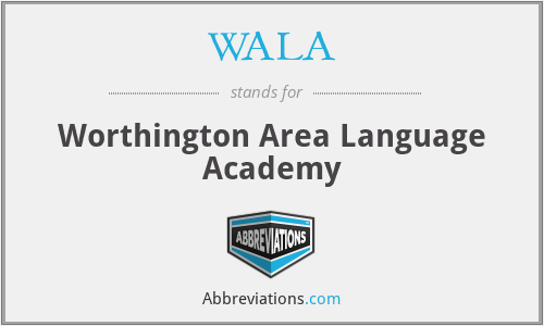 WALA - Worthington Area Language Academy