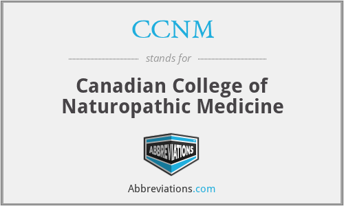 CCNM - Canadian College of Naturopathic Medicine
