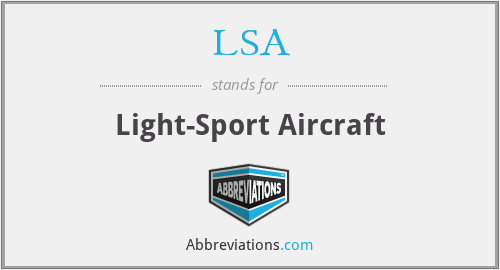 LSA - Light-Sport Aircraft