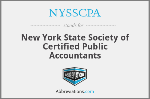 NYSSCPA - New York State Society of Certified Public Accountants