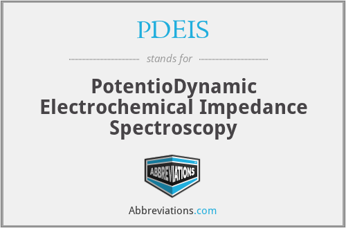 PDEIS - PotentioDynamic Electrochemical Impedance Spectroscopy