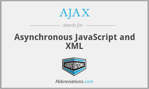 AJAX - Asynchronous JavaScript and XML