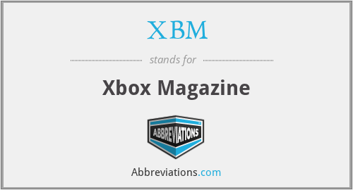 XBM - Xbox Magazine