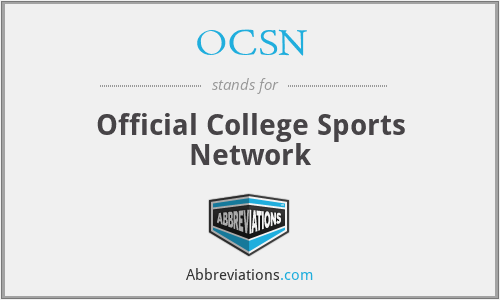 OCSN - Official College Sports Network