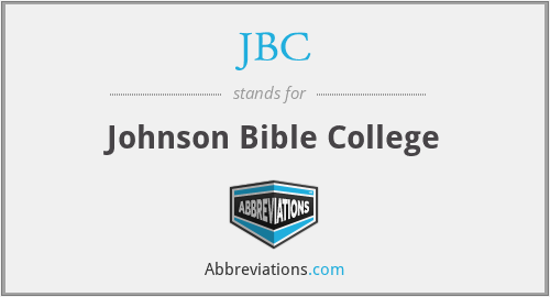 JBC - Johnson Bible College