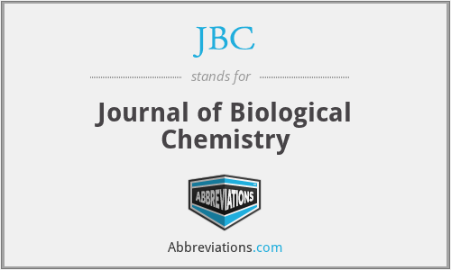 JBC - Journal of Biological Chemistry