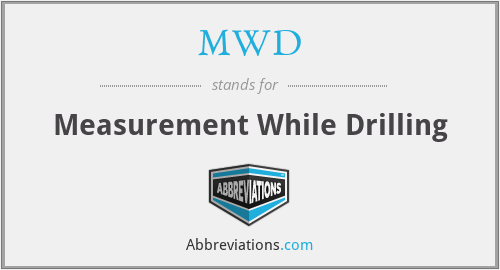 MWD - Measurement While Drilling