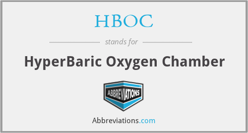 HBOC - HyperBaric Oxygen Chamber
