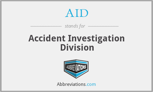 AID - Accident Investigation Division
