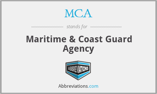 MCA - Maritime & Coast Guard Agency
