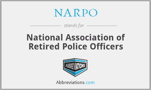 NARPO - National Association of Retired Police Officers