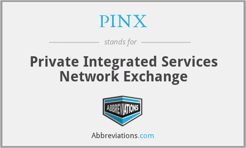 PINX - Private Integrated Services Network Exchange