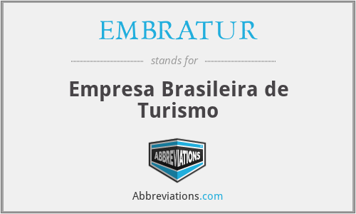 EMBRATUR - Empresa Brasileira de Turismo