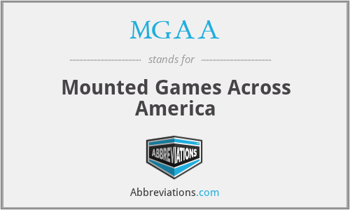 MGAA - Mounted Games Across America