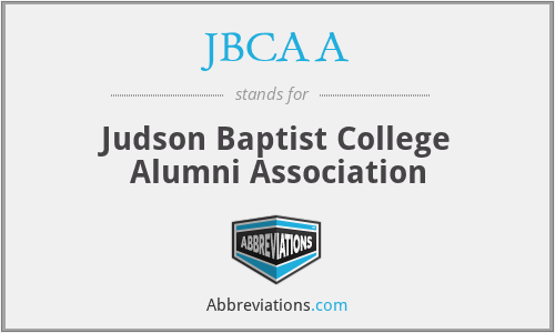 JBCAA - Judson Baptist College Alumni Association