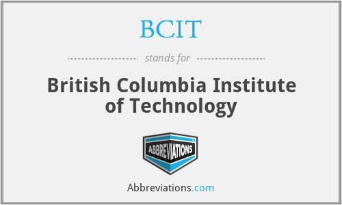 BCIT - British Columbia Institute of Technology