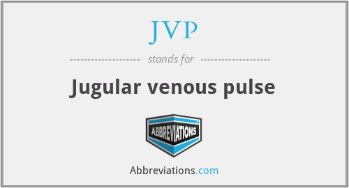 JVP - Jugular venous pulse