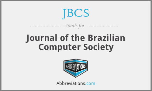 JBCS - Journal of the Brazilian Computer Society