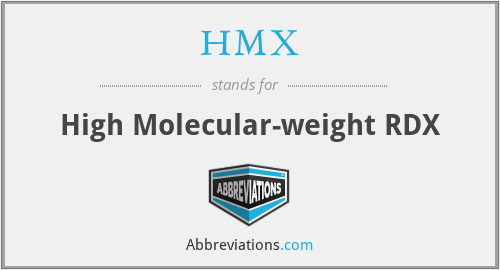 HMX - High Molecular-weight RDX