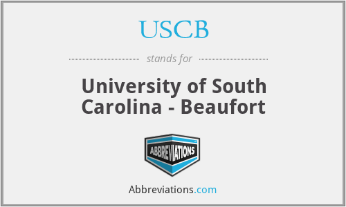 USCB - University of South Carolina - Beaufort