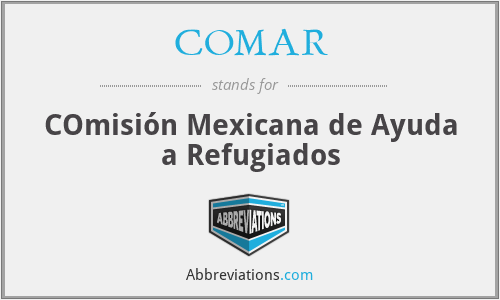 COMAR - COmisión Mexicana de Ayuda a Refugiados