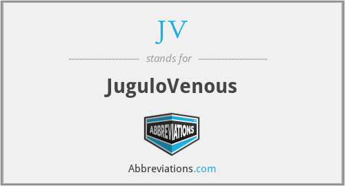 JV - JuguloVenous