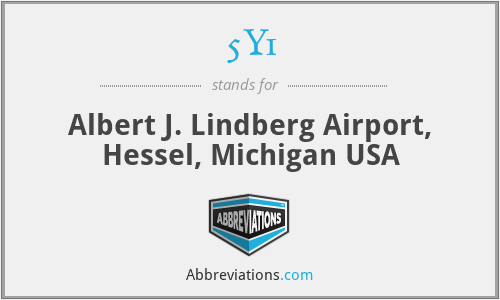 5Y1 - Albert J. Lindberg Airport, Hessel, Michigan USA