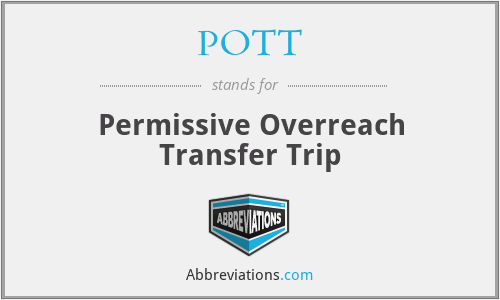 POTT - Permissive Overreach Transfer Trip