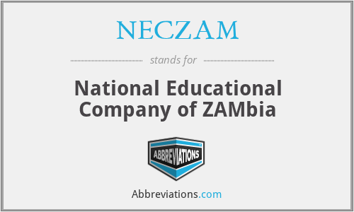 NECZAM - National Educational Company of ZAMbia