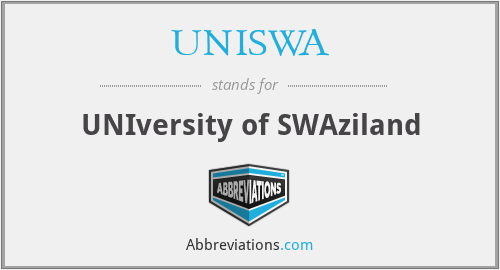 UNISWA - UNIversity of SWAziland