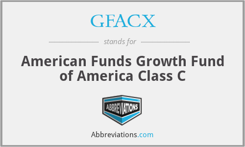 GFACX - American Funds Growth Fund of America Class C