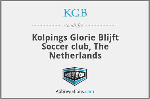 KGB - Kolpings Glorie Blijft Soccer club, The Netherlands