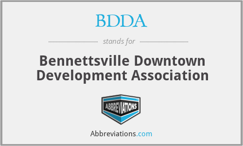 BDDA - Bennettsville Downtown Development Association