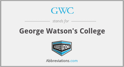 GWC - George Watson's College