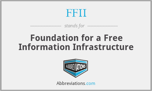 FFII - Foundation for a Free Information Infrastructure