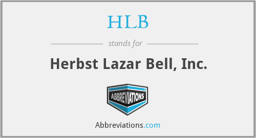 HLB - Herbst Lazar Bell, Inc.