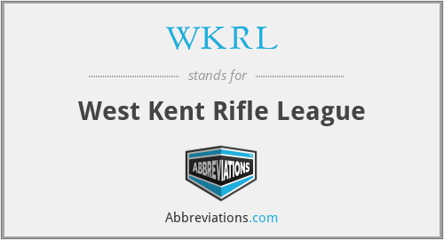 WKRL - West Kent Rifle League