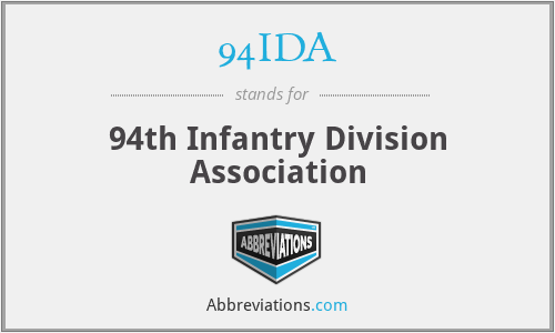 94IDA - 94th Infantry Division Association