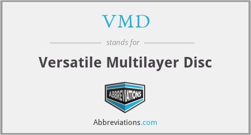 VMD - Versatile Multilayer Disc