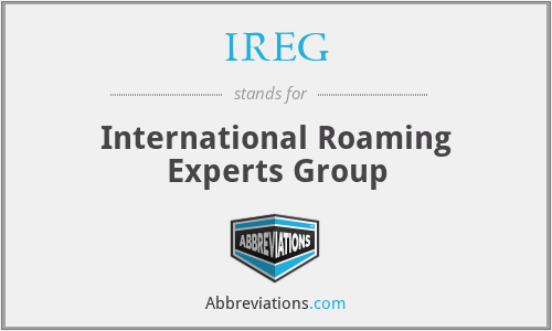 IREG - International Roaming Experts Group