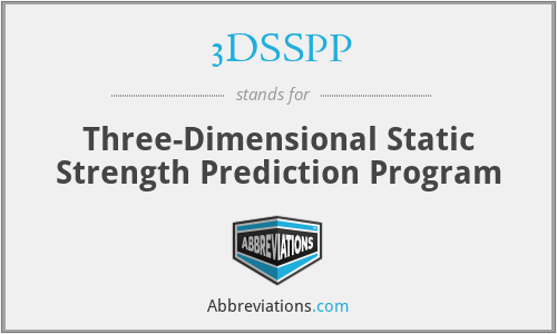 3DSSPP - Three-Dimensional Static Strength Prediction Program