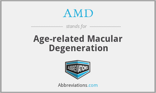 AMD - Age-related Macular Degeneration