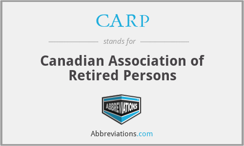 CARP - Canadian Association of Retired Persons