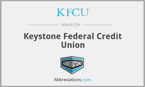 KFCU - Keystone Federal Credit Union