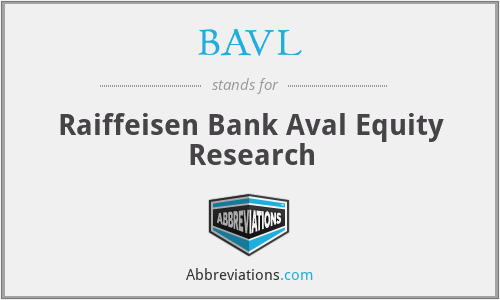 BAVL - Raiffeisen Bank Aval Equity Research
