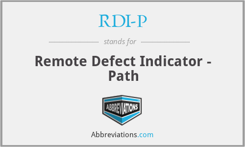RDI-P - Remote Defect Indicator - Path