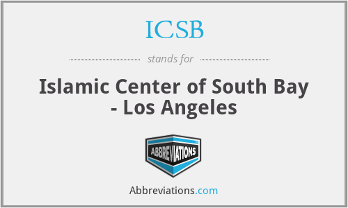 ICSB - Islamic Center of South Bay - Los Angeles