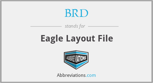 BRD - Eagle Layout File